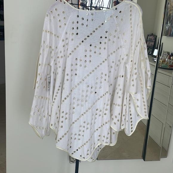 NWT FREE PEOPLE “HOLEY” TUNIC - Picture 7 of 7